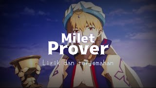 Milet  Prover Lirik Dan Terjemahan fategrand Order Absolute Demonic Front  Babylonia Ed2