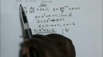 INTEGRATION.Kcse 2007No.20.Form 4 Mathematics