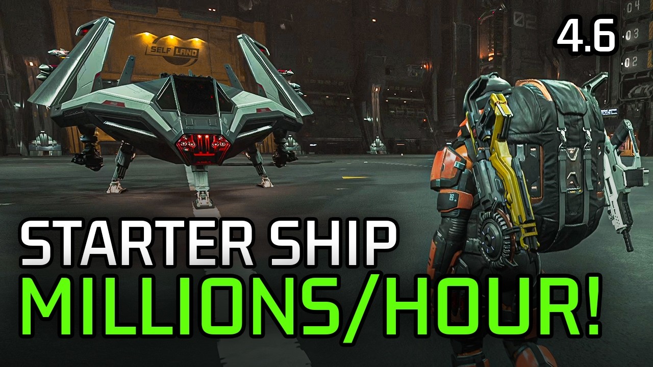 Millions per Hour… Even in a Starter Ship | Star Citizen 4.6