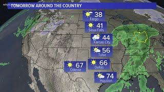 Traveling for Thanksgiving? Here's what  you can expect from the forecast