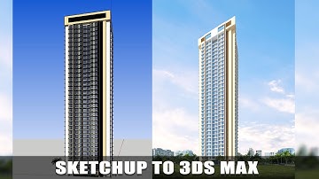 sketchup to 3ds max vray Rendering tutorial