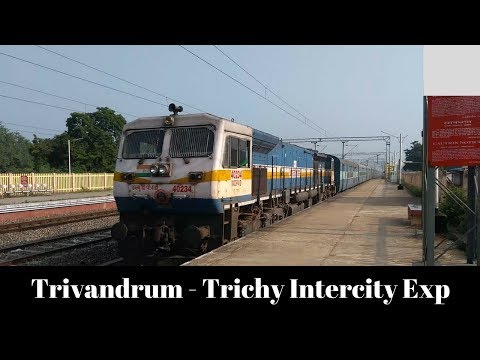 22628/Thiruvananthapuram Central -Tiruchirappalli SF InterCity Express Departed From DG