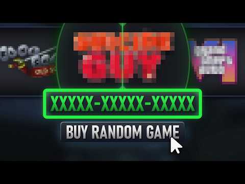 I Let Random Steam Keys decide what I Play