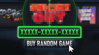 I Let Random Steam Keys decide what I Play
