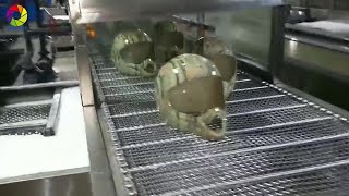 Automatical Helmet Hydro Dipping In Big Production #machine #testing #hydrodipping screenshot 4