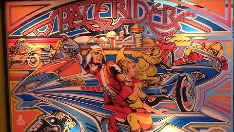 1978 Atari SPACE RIDERS pinball machine