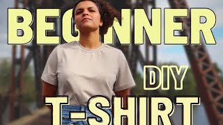 How to Sew a T-shirt | Beginner Friendly | Cube Tee Pattern