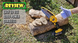 New Huing 21V Cordless Mini Chainsaw Review - Is It Any Good?