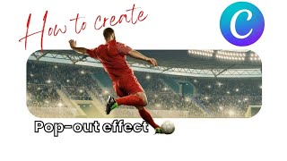 Canva Tutorial: Learn to Create a Pop-Out effect in canva | Round Corner image #canva #canvadesign