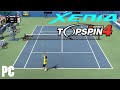 XBOX 360 Top Spin 4 on PC 60fps XENIA emulator gameplay