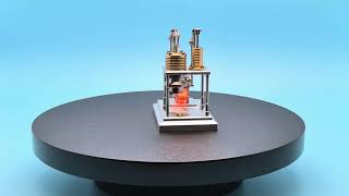 Vertical Stirling engine model