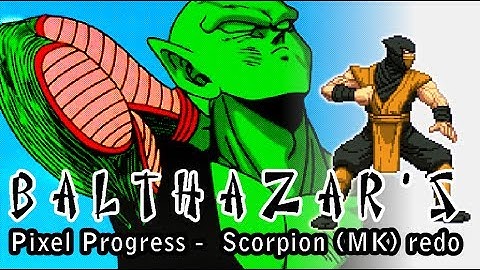 Balthazar - Pixel Progress - Scorpion (Mortal Kombat) redo