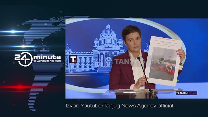 Ana Brnabić i studenti koji brišu obuću srpskom zastavom | ep372deo07