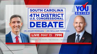 FOX Carolina 4th District U.S. Congressional Debate