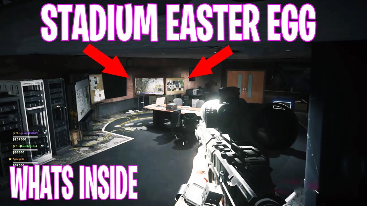 STADIUM EASTER EGG WHATS INSIDE THE ROOM IN SEASON 5 2020 !!! YouTube