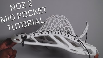 Warrior Noz 2 Lacrosse Head Stringing Tutorial