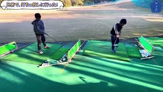 【ゴルフ】兄弟で、打ちっぱなしに行ってきました!!