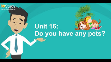 [IOStudy.net] Học tiếng Anh Lớp 3 Bài 16: Do you have any pets?