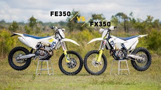 Husqvarna Head-To-Head 2019 Fe350 Vs Fx350