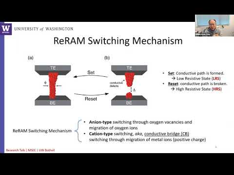 EE Research Talk—Next generation memory technology: a Resistive Random-Access (ReRAM) Memory