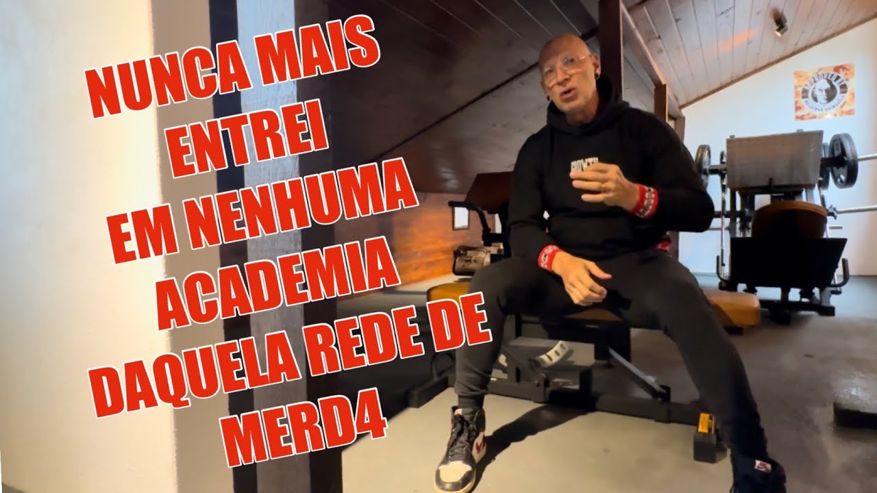 Nunca mais entrei em nenhuma daquelas academias. - YouTube