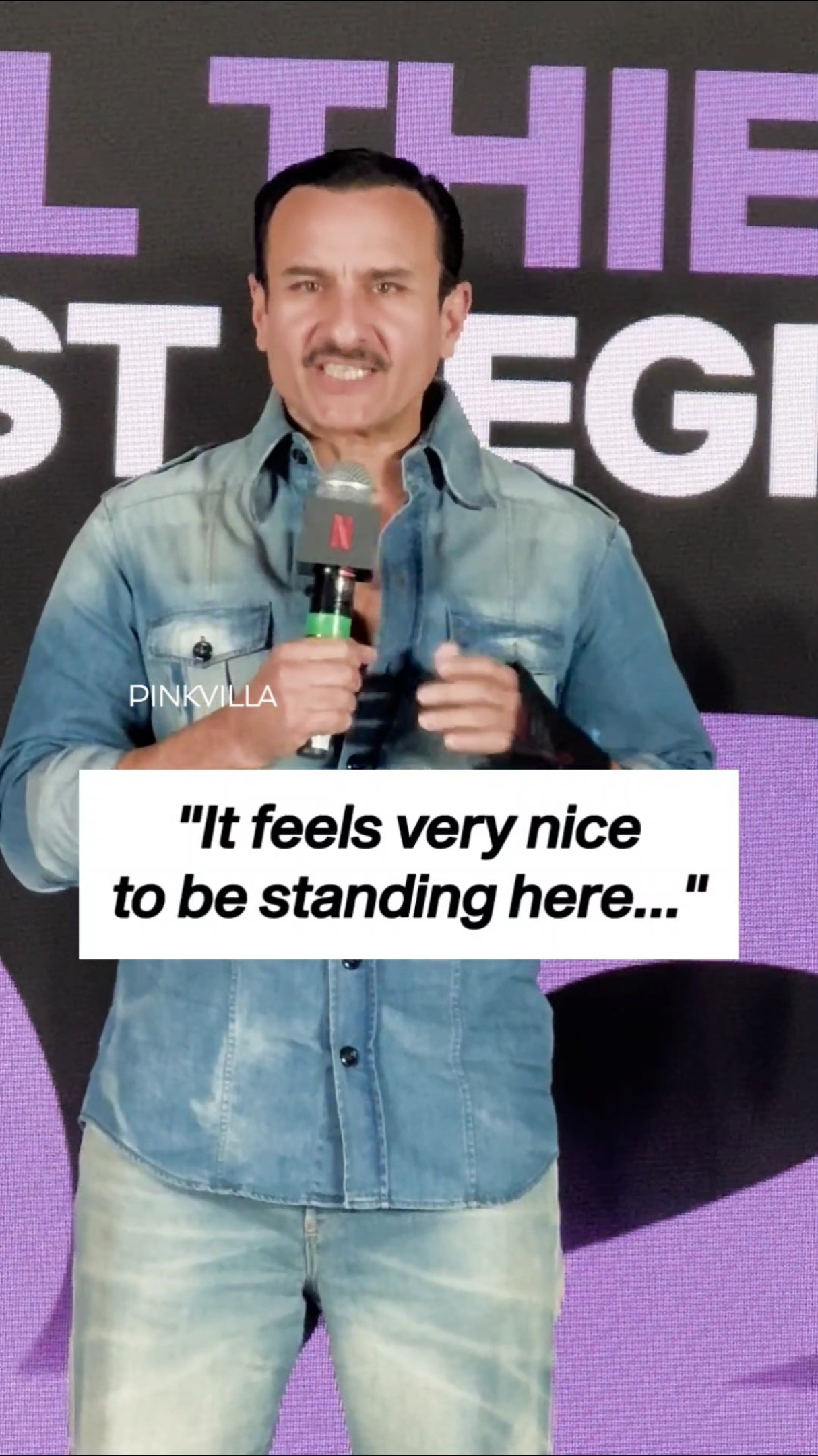 Did Saif Ali Khan REACT To His Attack During His MOVIE Announcement? | #shorts #bollywood #trending