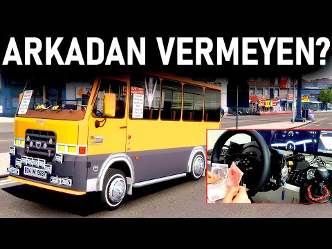 DOLMUŞÇU OLDUK! - ARKADAN VERMEDİ KAVGA ETTİK - ETS 2 Magirus Dolmuş Modu! T300RS GT