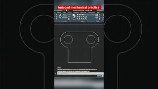 autocad practice drawing for beginners #mechanicalengineering #autocad #cad