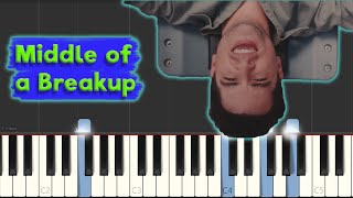 Panic! At The Disco - Middle Of A Breakup - Piano Tutorial