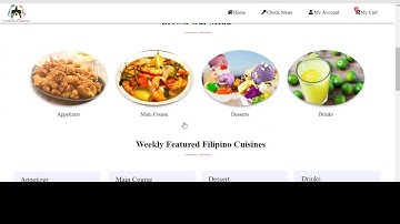 ONLINE FOOD ORDERING SYSTEM HTML/CSS/MYSQL/PHP