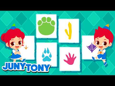 ¿De Quién Son Estas Patas? 🐾 Canciones Infantiles | JunyTony en español
