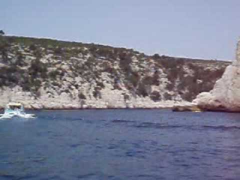 Les Calanques de Marseille, Cassis on the Cte d'Azur,France