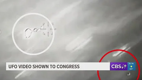 Video shown in House hearing appears to show a missile hitting a flying 'orb'