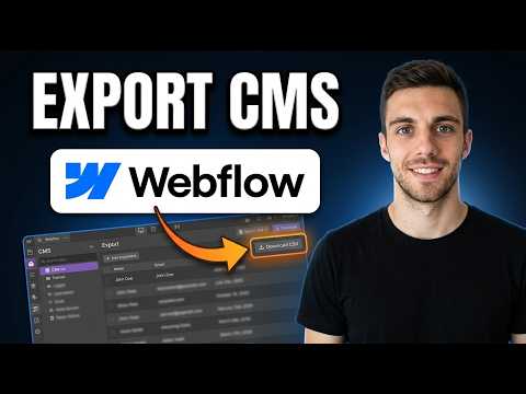 How to Export Webflow CMS (Complete Guide)