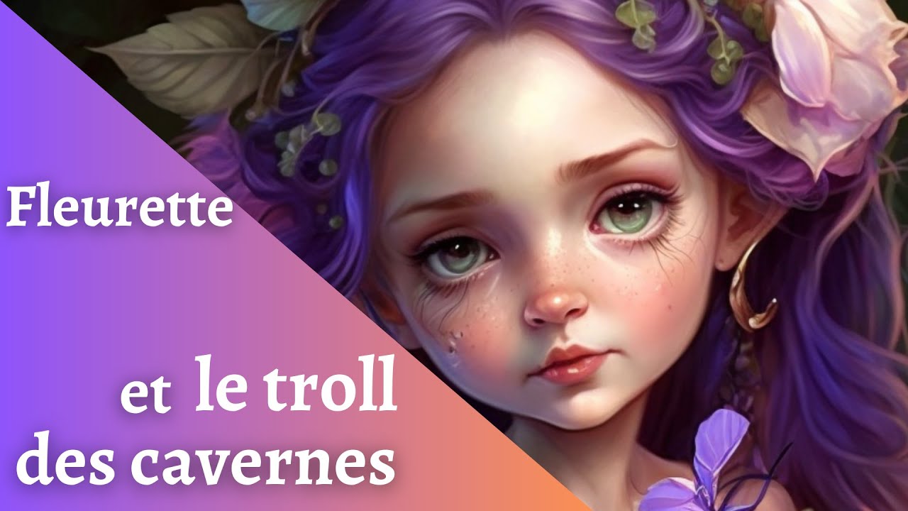 Fleurette et le troll des cavernes - Histoire pour enfants pour s'endormir