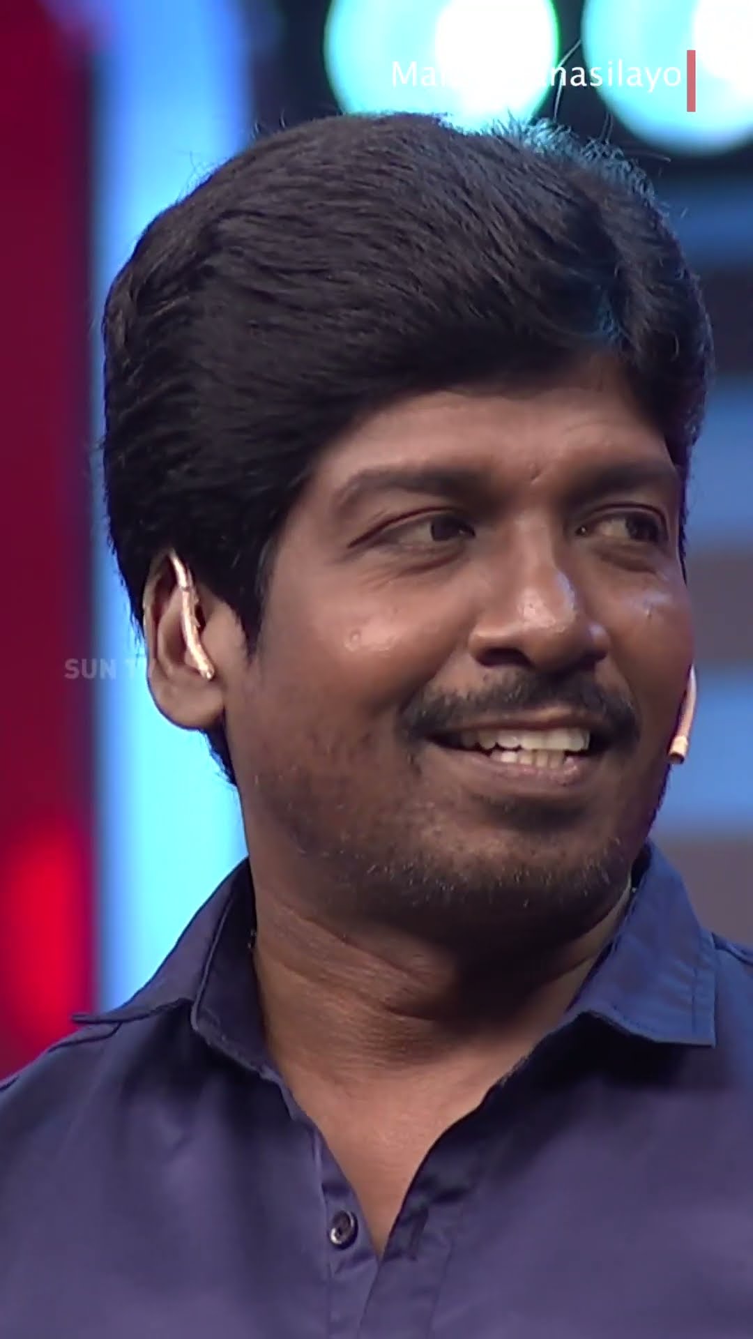 இவர் அழுகும் போது எனக்கு அழுகை வந்துருச்சு #dheena | Mama Manasilayo | Sun TV #shorts