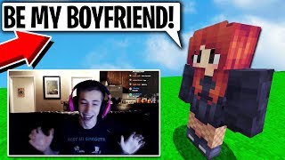 CATFISHING TWITCH STREAMER WHILE HES LIVE ON MINECRAFT...