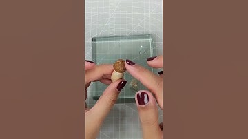 Miniature coconut out of polymer clay