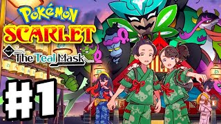 Pokemon Scarlet And Violet The Hidden Treasure Of Area Zero Part 1 The Teal Mask Gameplay Part 1