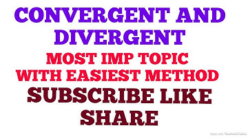 ATC AAI MATHS CRASH COURSE DIVERGENT AND CONVERGENT PART 1
