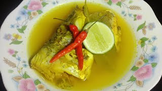 RESEP 03 - MEMBUAT IKAN REBUS SEDERHANA | PALLU CE'LA MAKASSAR !!