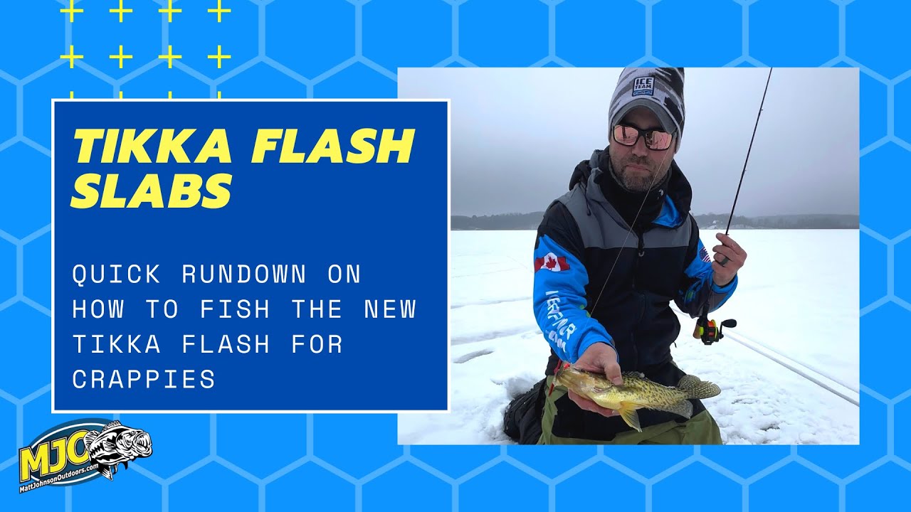 Tikka Flash Slabs  Jigging Cadence for Catching More Crappies