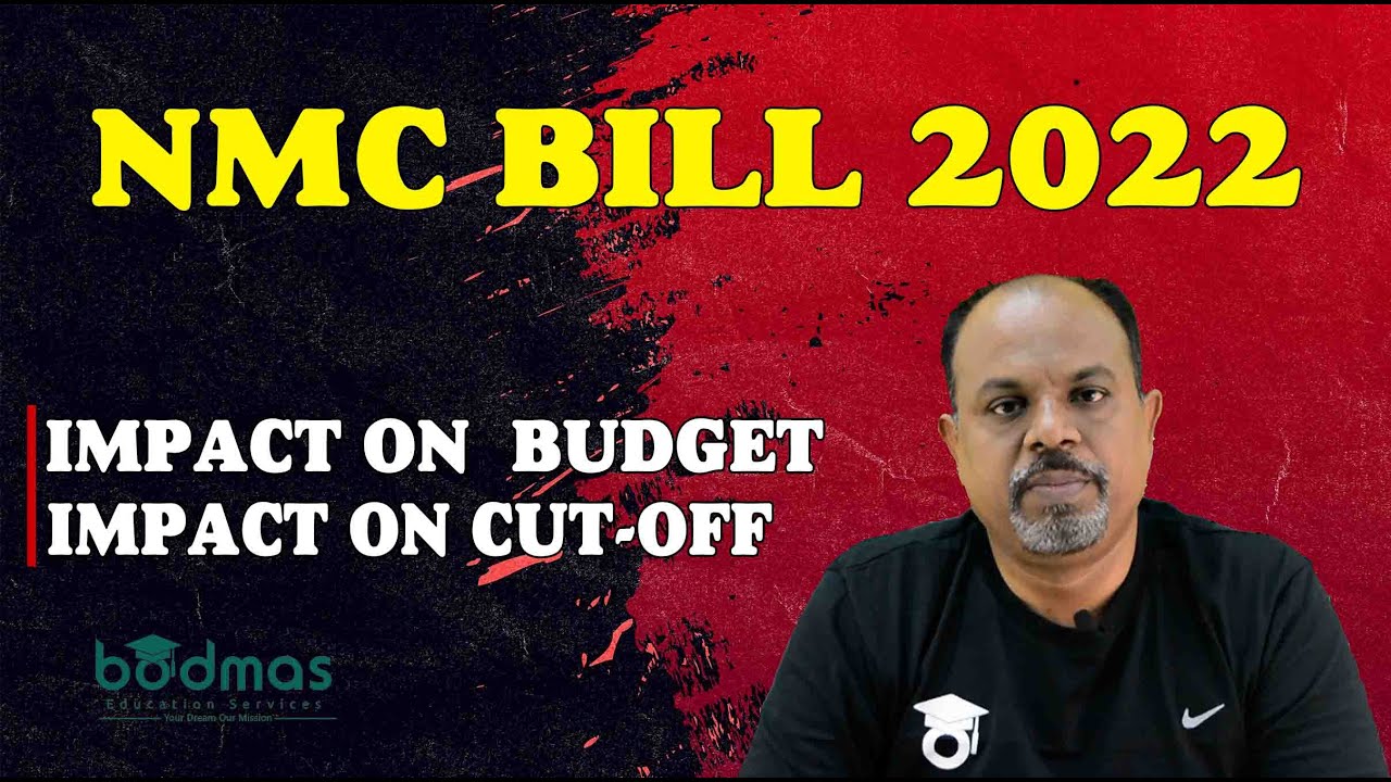 NMC BILL 2022 | 50% Private And Deemed Universities Seats on gov. Fees | 