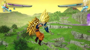 DRAGON BALL: Sparking! ZERO - Goku (Z - End) SSJ3 VS Vegeta (DAIMA) SSJ3
