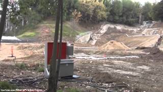 Full Throttle (Construction Update 1) at Six Flags Magic Mountain