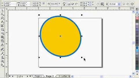 Corel Draw 12 Tutorial Urdu Part 3 Irfan Wazir Ali