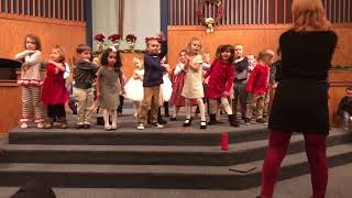 Yazzys First Christmas Program: Rudolph