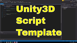 Unity3D - Script Template [SV]