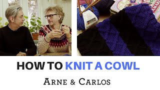 How to knit a great cowl - by ARNE & CARLOS How To Knit An Infinity Scarf Arne Carlos