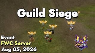 Guild Siege (Flyff World Championship) August 05, 2026 | Flyff Universe
